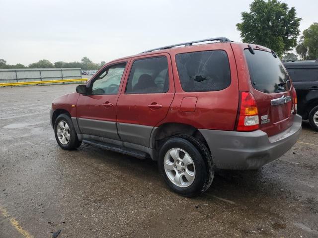 4F2YU06B61KM19704 - 2001 MAZDA TRIBUTE DX RED photo 2