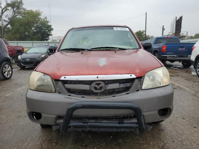 4F2YU06B61KM19704 - 2001 MAZDA TRIBUTE DX RED photo 5