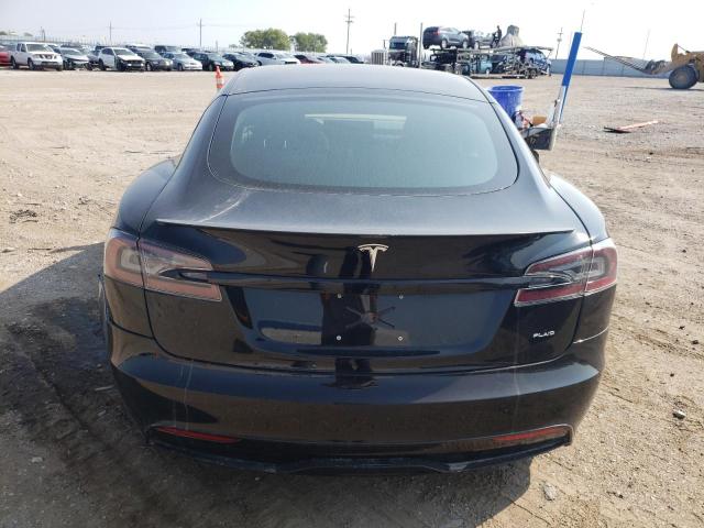 5YJSA1E60MF435679 - 2021 TESLA MODEL S Սև լուսանկար 6