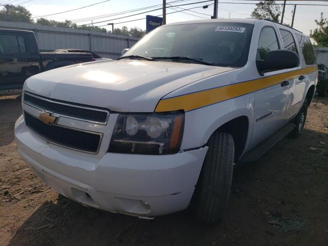 3GNGK26K77G302203 - 2007 CHEVROLET SUBURBAN K2500 WHITE photo 1