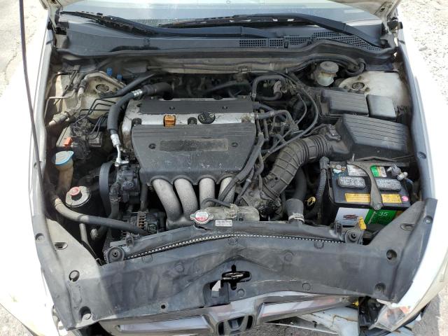 1HGCM56445L004603 - 2005 HONDA ACCORD LX WHITE photo 11