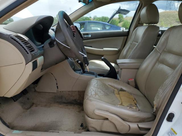 1HGCM56445L004603 - 2005 HONDA ACCORD LX WHITE photo 7