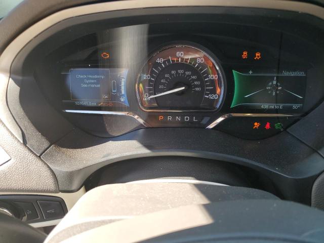 3LN6L2LU2FR604956 - 2015 LINCOLN MKZ HYBRID MAROON photo 9