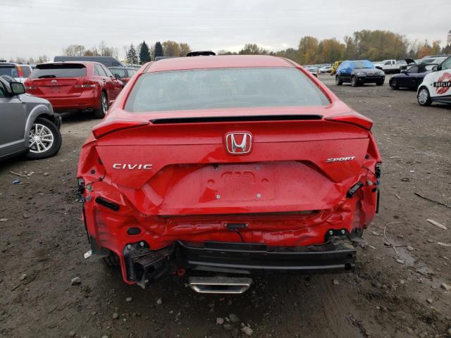 2HGFC2F85LH587744 - 2020 HONDA CIVIC SPORT 红色 照片 6