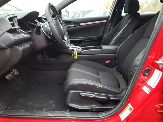 2HGFC2F85LH587744 - 2020 HONDA CIVIC SPORT 红色 照片 7