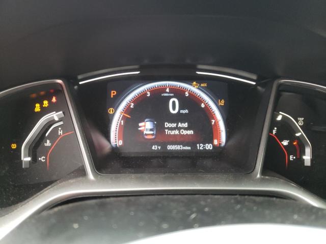 2HGFC2F85LH587744 - 2020 HONDA CIVIC SPORT 红色 照片 9