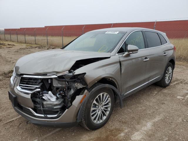 2LMPJ8KRXGBL36110 - 2016 LINCOLN MKX SELECT GRAY photo 2