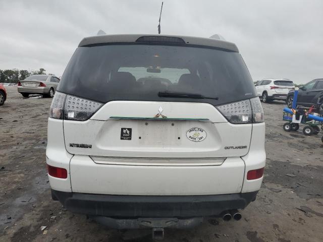 JA4MT41X58Z010536 - 2008 MITSUBISHI OUTLANDER XLS WHITE photo 6