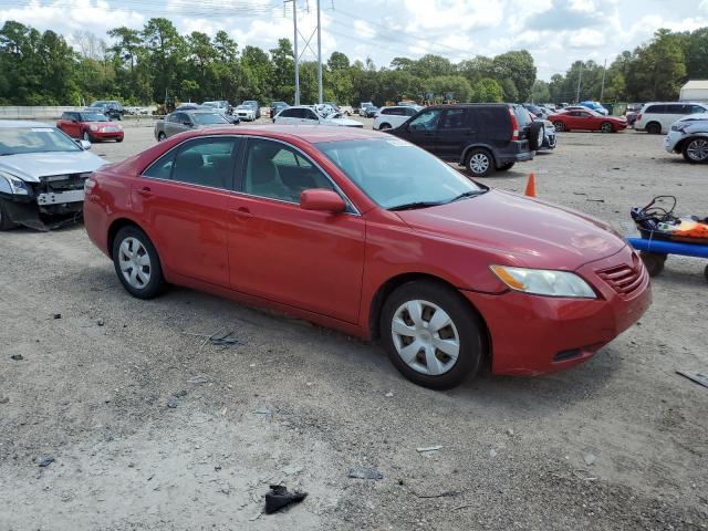 4T1BE46K87U029822 - 2007 TOYOTA CAMRY CE RED photo 4