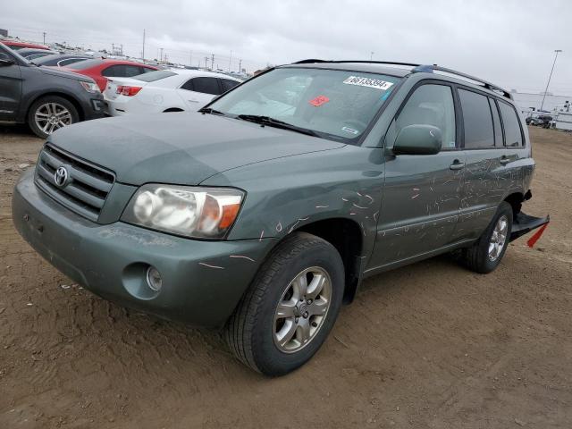 JTEEP21A350077100 - 2005 TOYOTA HIGHLANDER LIMITED GRAY photo 1