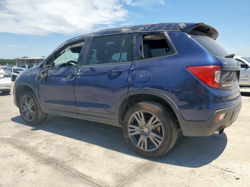 5FNYF8H59MB022893 - 2021 HONDA PASSPORT EXL Mavi foto 2