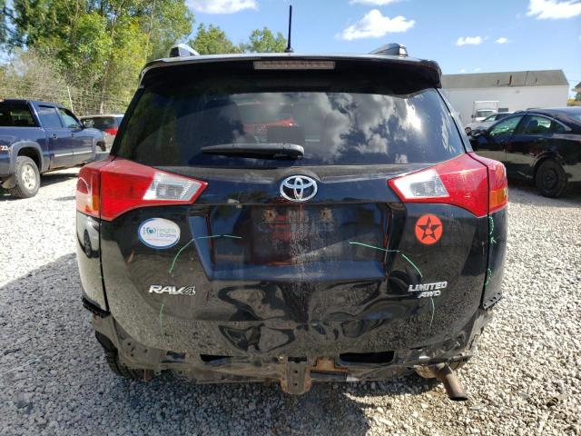 2T3DFREV9DW039681 - 2013 TOYOTA RAV4 LE AW LIMITED BLACK photo 6