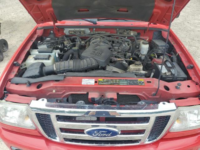 1FTKR4EE0BPB12995 - 2011 FORD RANGER SUPER CAB RED photo 11