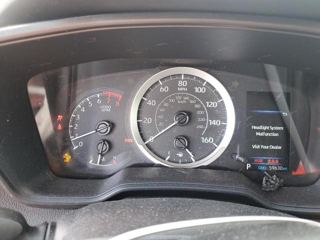 5YFEPMAEXNP342216 - 2022 TOYOTA COROLLA LE WHITE photo 9