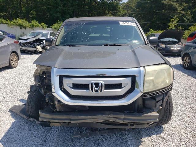 5FNYF38259B000454 - 2009 HONDA PILOT LX GRAY photo 5