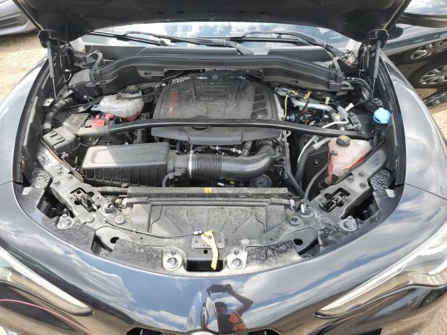 ZASPAKBN6M7D17334 - 2021 ALFA ROMEO STELVIO TI 黑色 照片 12