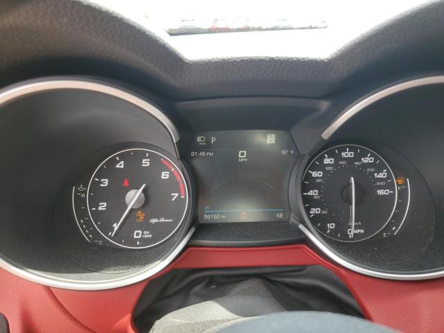 ZASPAKBN6M7D17334 - 2021 ALFA ROMEO STELVIO TI 黑色 照片 9