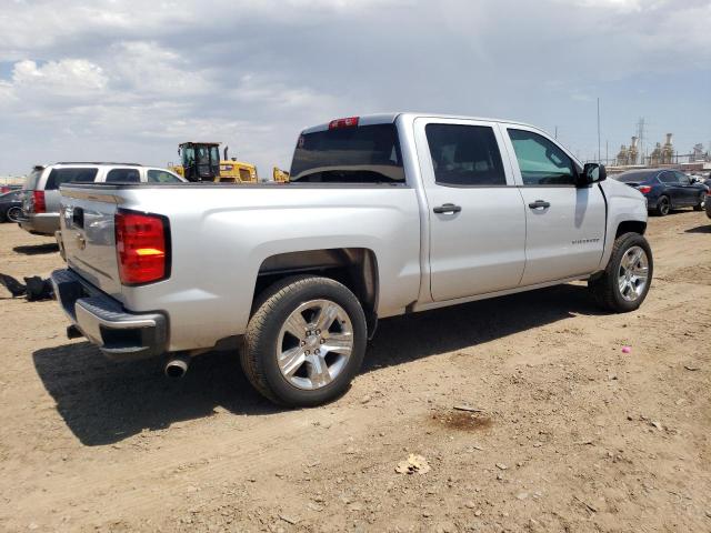 3GCPCPECXJG279794 - 2018 CHEVROLET SILVERADO C1500 CUSTOM SILVER photo 3