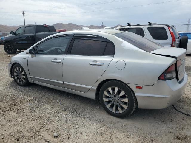 2HGFA1F95AH502553 - 2010 HONDA CIVIC EXL ვერცხლისფერი ფოტო 2
