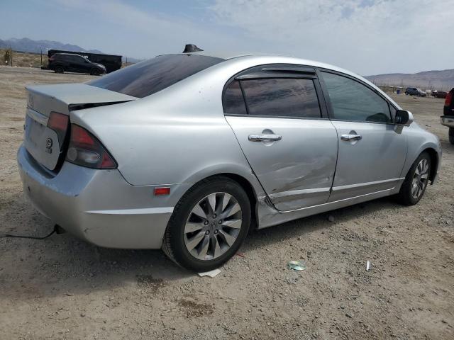 2HGFA1F95AH502553 - 2010 HONDA CIVIC EXL ვერცხლისფერი ფოტო 3