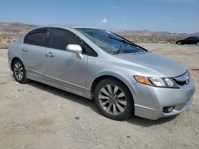 2HGFA1F95AH502553 - 2010 HONDA CIVIC EXL SILVER photo 4