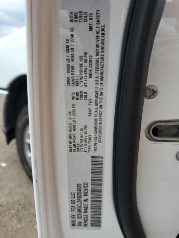 3C6UR5CL2RG254626 - 2024 RAM 2500 TRADESMAN Білий фото 12