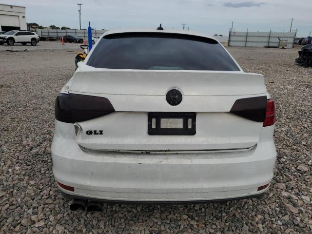 3VW4T7AJ1HM395028 - 2017 VOLKSWAGEN JETTA GLI WHITE photo 6