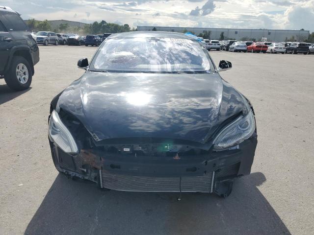 5YJSA1S12EFP42460 - 2014 TESLA MODEL S Սև լուսանկար 5