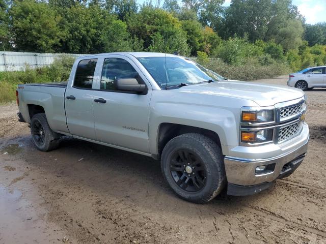 1GCVKREC3EZ184036 - 2014 CHEVROLET 1500 SILVE K1500 LT SILVER photo 4