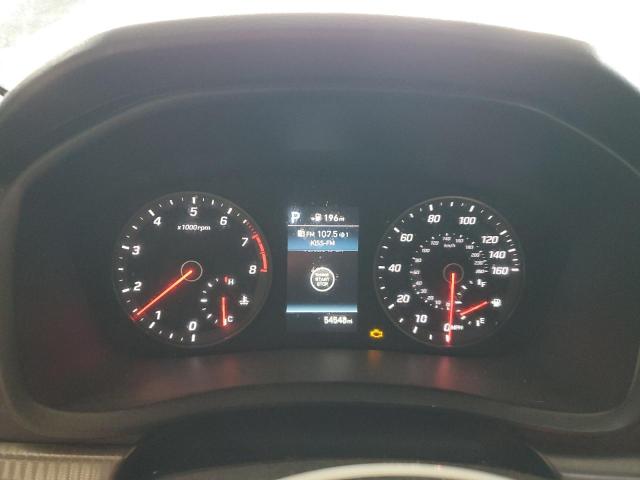 5NPE34AF0KH821337 - 2019 HYUNDAI SONATA LIMITED Սև լուսանկար 9