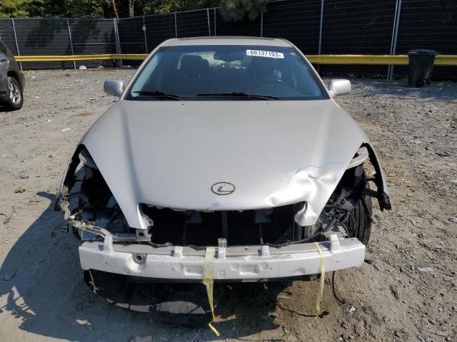 JTHBA30G855133392 - 2005 LEXUS ES 330 SILVER photo 5