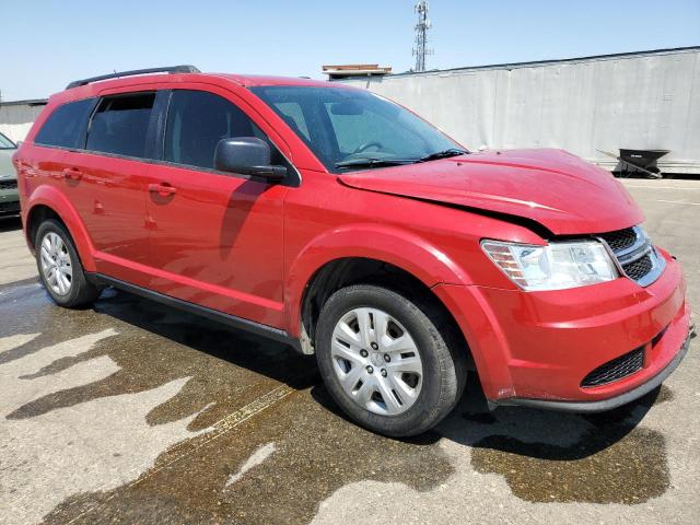 3C4PDCAB3FT665541 - 2015 DODGE JOURNEY SE RED photo 4