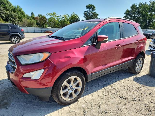 MAJ3S2GE4KC269467 - 2019 FORD ECOSPORT SE 勃艮第红 照片 1