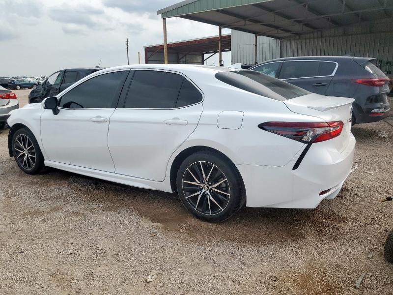 4T1T11AK6RU846084 - 2024 TOYOTA CAMRY SE NIGHT SHADE WHITE photo 2