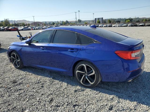 1HGCV1F36KA059817 - 2019 HONDA ACCORD SPORT ლურჯი ფოტო 2