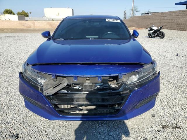 1HGCV1F36KA059817 - 2019 HONDA ACCORD SPORT ლურჯი ფოტო 5