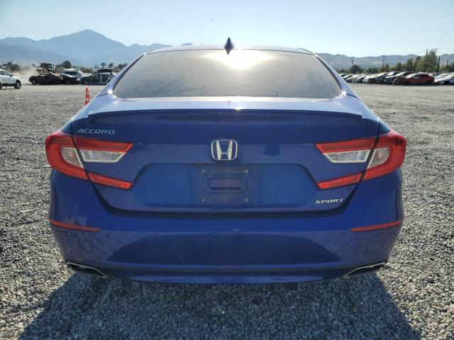 1HGCV1F36KA059817 - 2019 HONDA ACCORD SPORT ლურჯი ფოტო 6