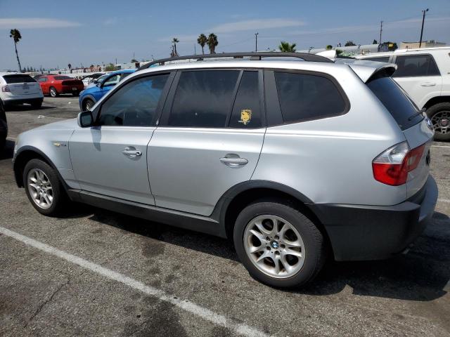 WBXPA73494WB24909 - 2004 BMW X3 2.5I SILVER photo 2