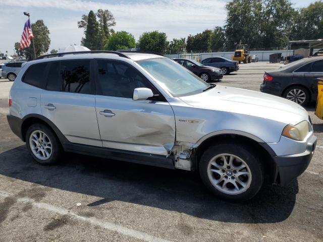 WBXPA73494WB24909 - 2004 BMW X3 2.5I SILVER photo 4