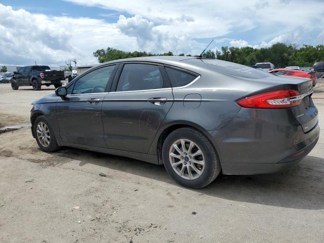 3FA6P0G75HR318643 - 2017 FORD FUSION S GRAY photo 2