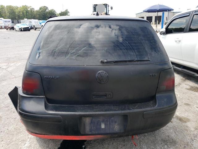 9BWGP61J624050116 - 2002 VOLKSWAGEN GOLF GLS TDI BLACK photo 6