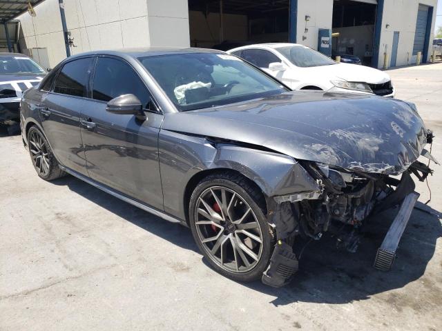 WAUC4AF46MA037892 - 2021 AUDI S4 PRESTIGE GRAY photo 4