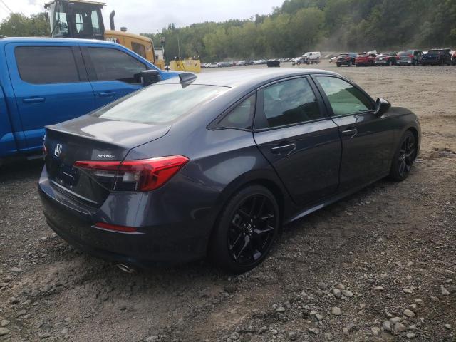 2HGFE2F51PH515431 - 2023 HONDA CIVIC SPORT 灰色 照片 3