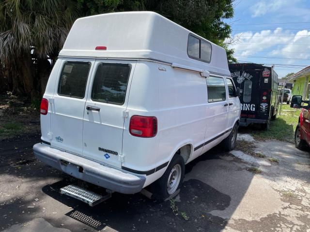 2B7KB31TX2K135131 - 2002 DODGE RAM VAN B3500 WHITE photo 4