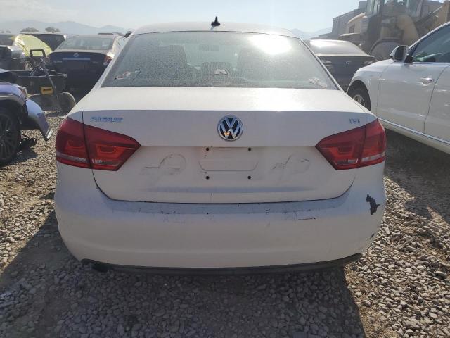 1VWAS7A36FC013064 - 2015 VOLKSWAGEN PASSAT S WHITE photo 6