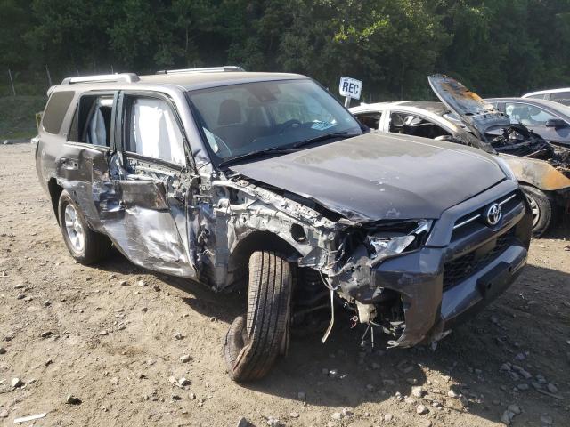 JTEMU5JR5M5866555 - 2021 TOYOTA 4RUNNER SR5/SR5 PREMIUM 灰色 照片 4