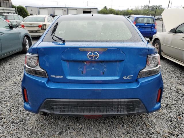 JTKJF5C71GJ022112 - 2016 TOYOTA SCION TC BLUE photo 6