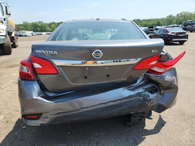 3N1AB7AP0KY243189 - 2019 NISSAN SENTRA S GRAY photo 6