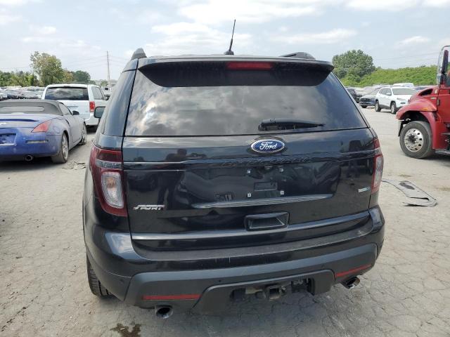 1FM5K8GT6EGB57833 - 2014 FORD EXPLORER SPORT BLACK photo 6