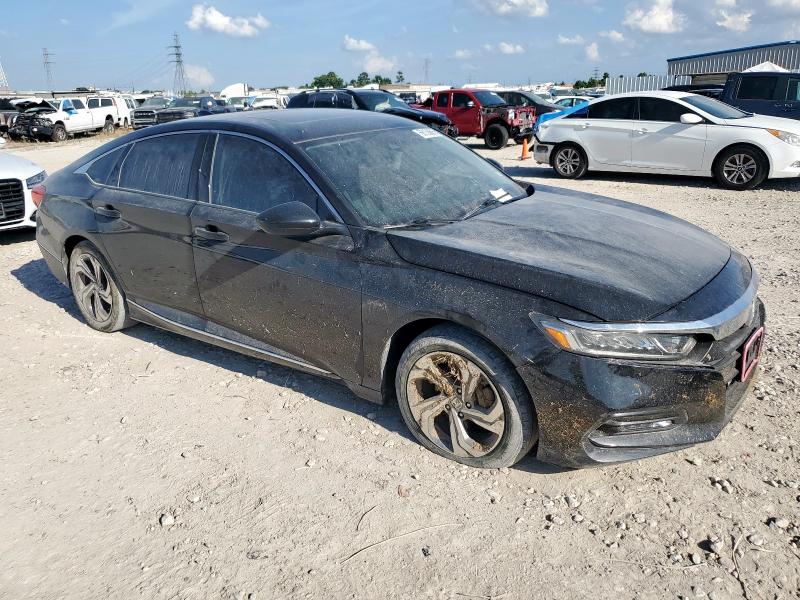 1HGCV1F41JA157998 - 2018 HONDA ACCORD EX BLACK photo 4